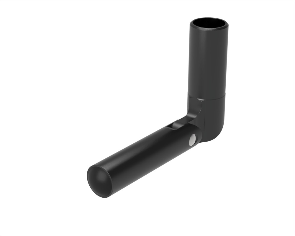 Fußauflagegelenk "G-Form" 90° links