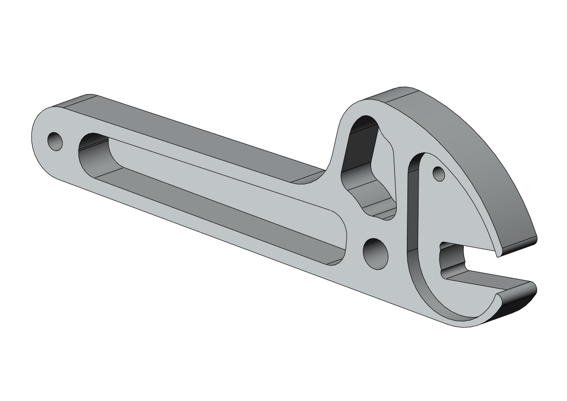 Ausfallende Triride rechts