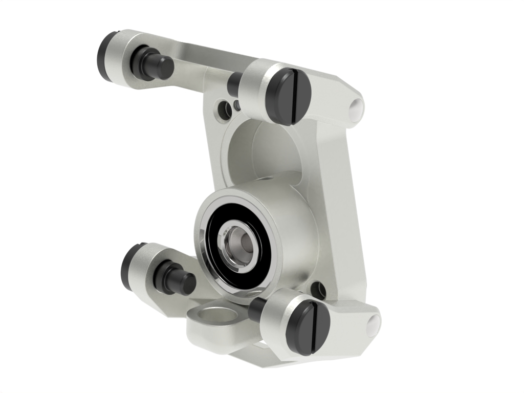 Right steering knuckle complete