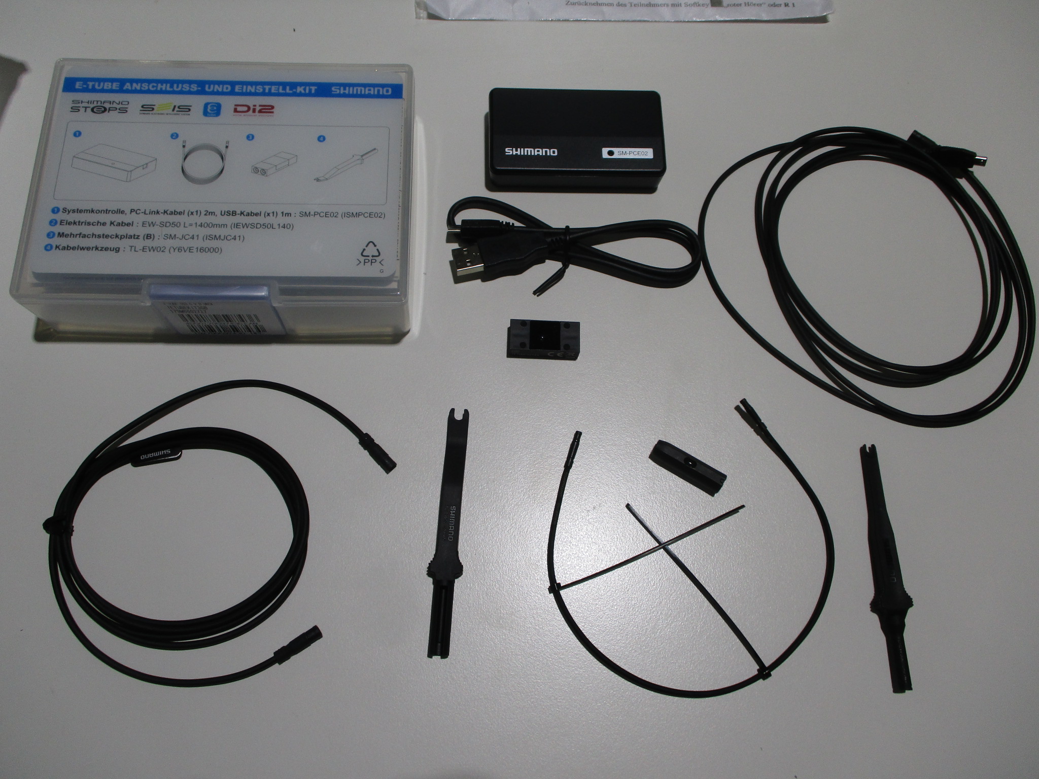 Anschluss- & Einstellkit für Shimano