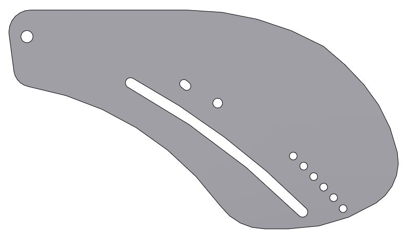 Seitenblech Alu
