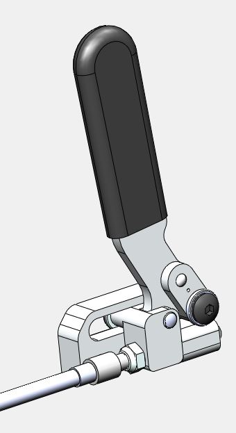 Feststellbremse Zugspreizer