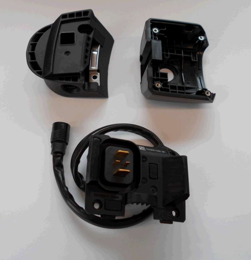 Akkuhalter Rahmenmontage Steps